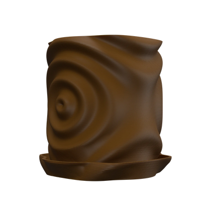 Vaso decorativo a forma di goccia d'acqua