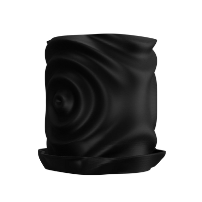 Vaso decorativo a forma di goccia d'acqua