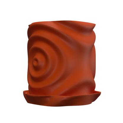 Vaso decorativo a forma di goccia d'acqua