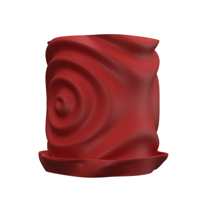 Vaso decorativo a forma di goccia d'acqua