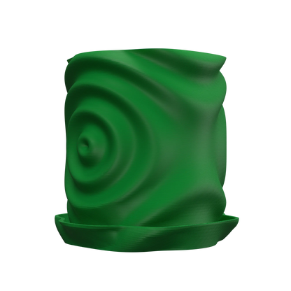 Vaso decorativo a forma di goccia d'acqua