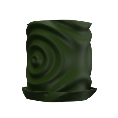 Vaso decorativo a forma di goccia d'acqua